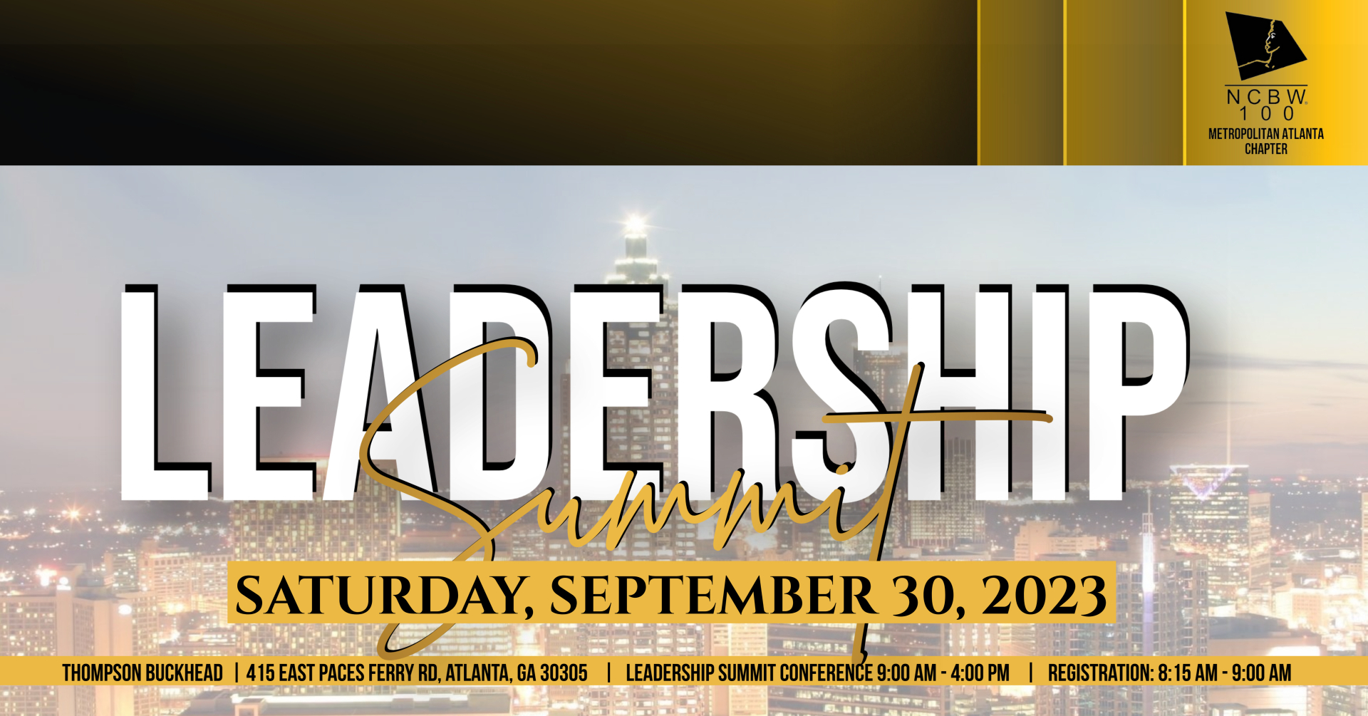 2023 NCBWMAC Induction & Leadership Conference NCBW, Inc