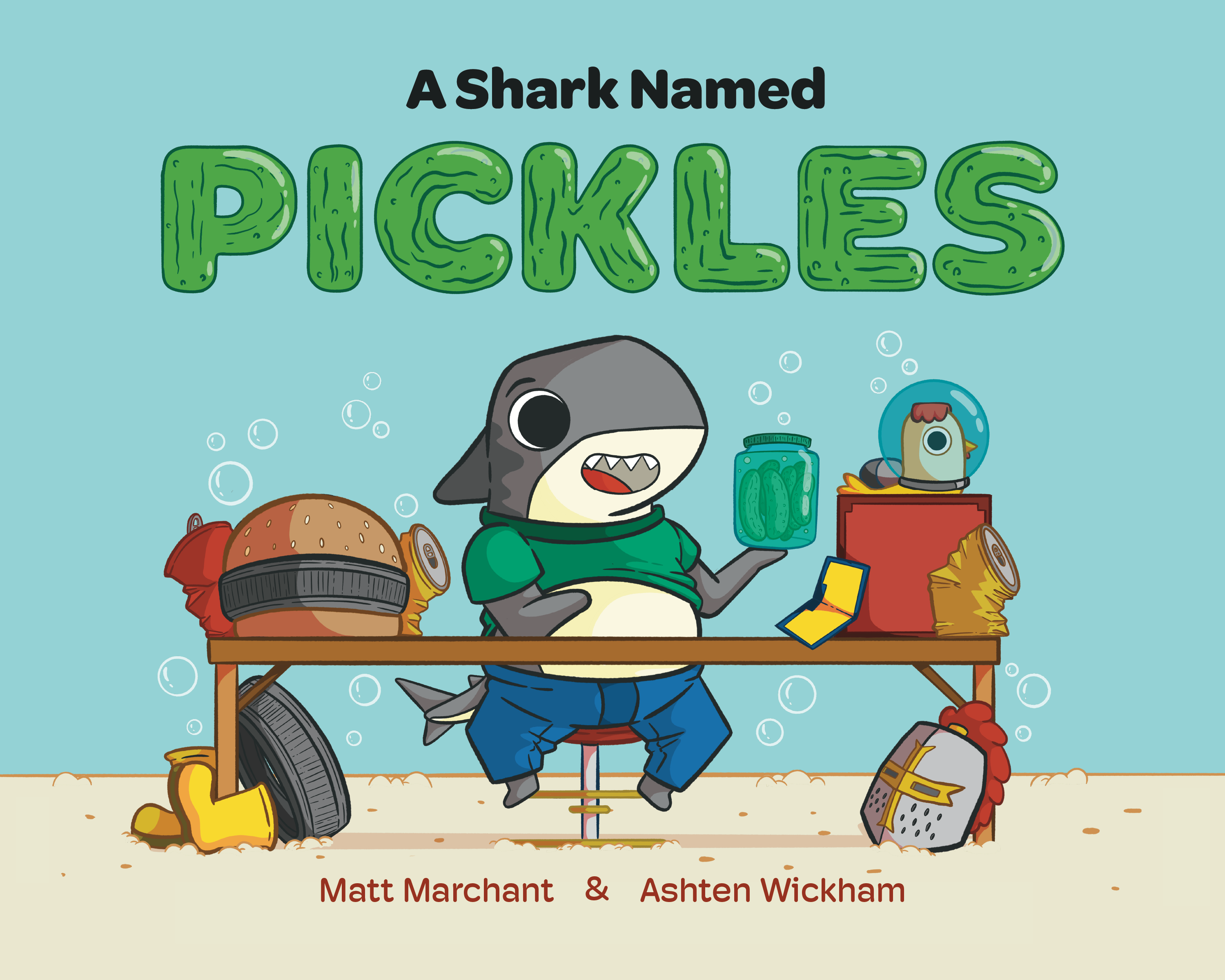 Shark Named Pickles PreOrder Learn About Sharks with Matt "The Shark