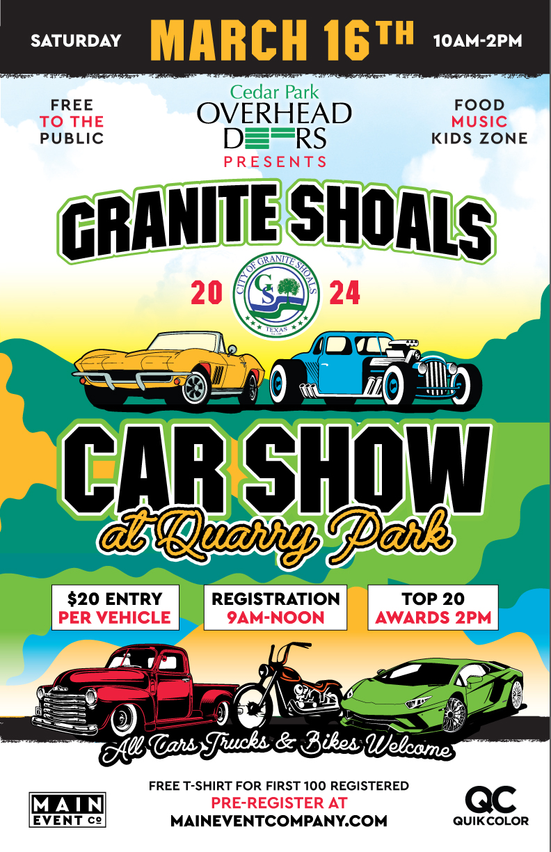 Granite Shoals Car Show Main Event Co