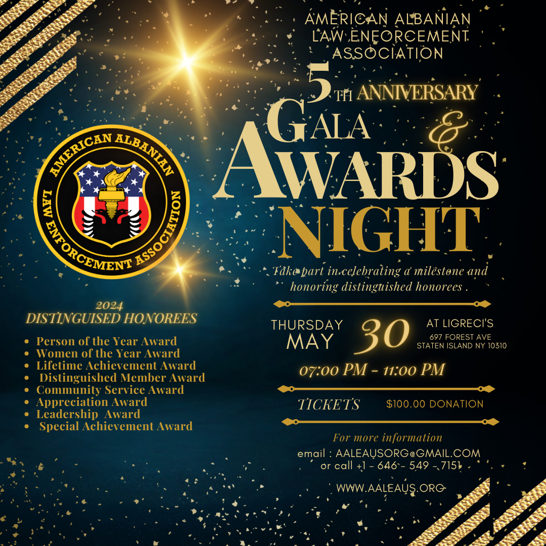 AALEA 5th Anniversary Gala & Awards Dinner @ AMERICAN ALBANIAN LAW ...